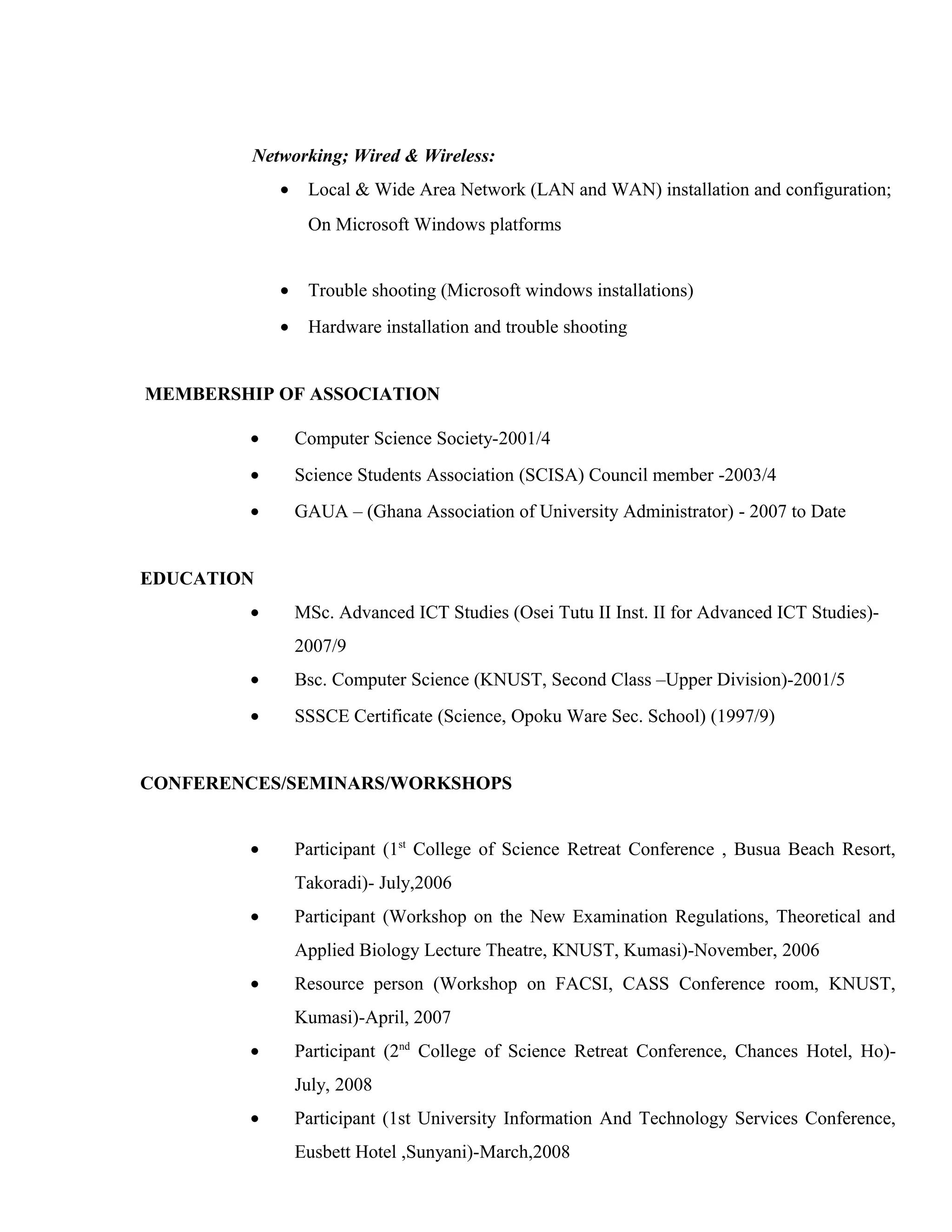 Cvknust linkin pdf