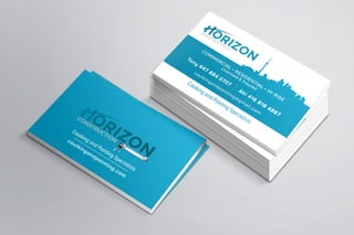 Horizon Construction - B card before after