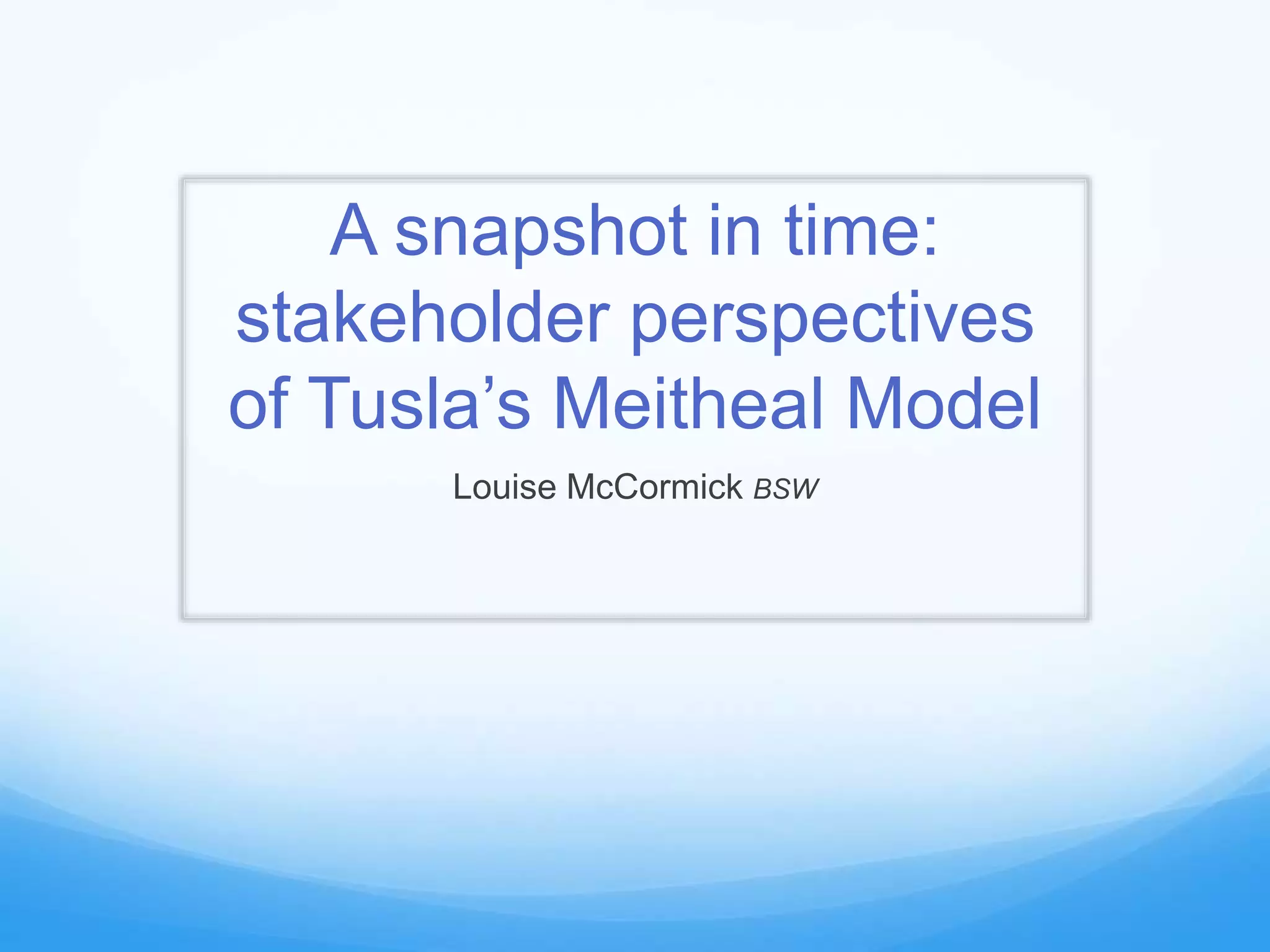 SIG Conf-Meitheal PPTX | PPTX