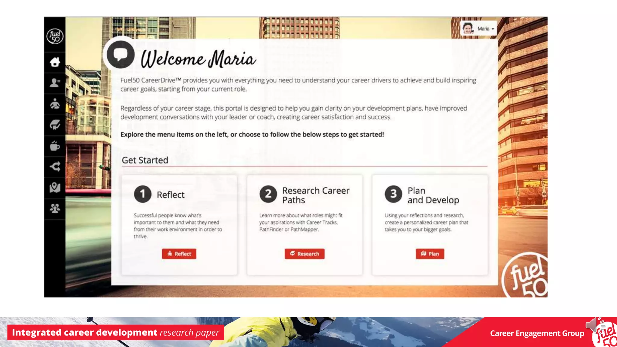 Integrated career development research paper Career Engagement Group
 