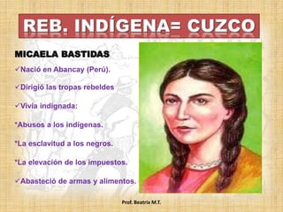 REBELIONES INDÍGENAS DEL ALTO PERÚ | PPTX