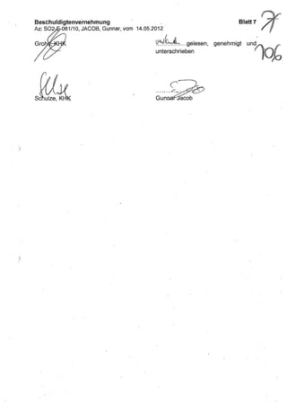 JOSE MANUEL DOMINGUEZ LAGE vernehmung