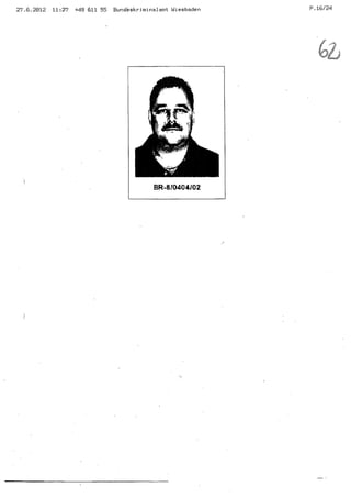 JOSE MANUEL DOMINGUEZ LAGE vernehmung