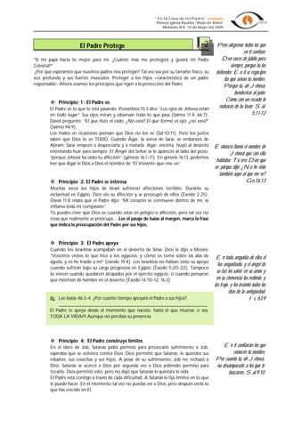 "En la Casa de mi Padre" 5