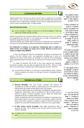 "En la Casa de mi Padre" 5