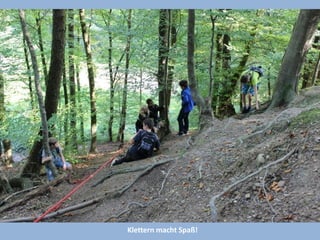 Klettern macht Spaß!  