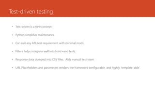Test driven | PPTX