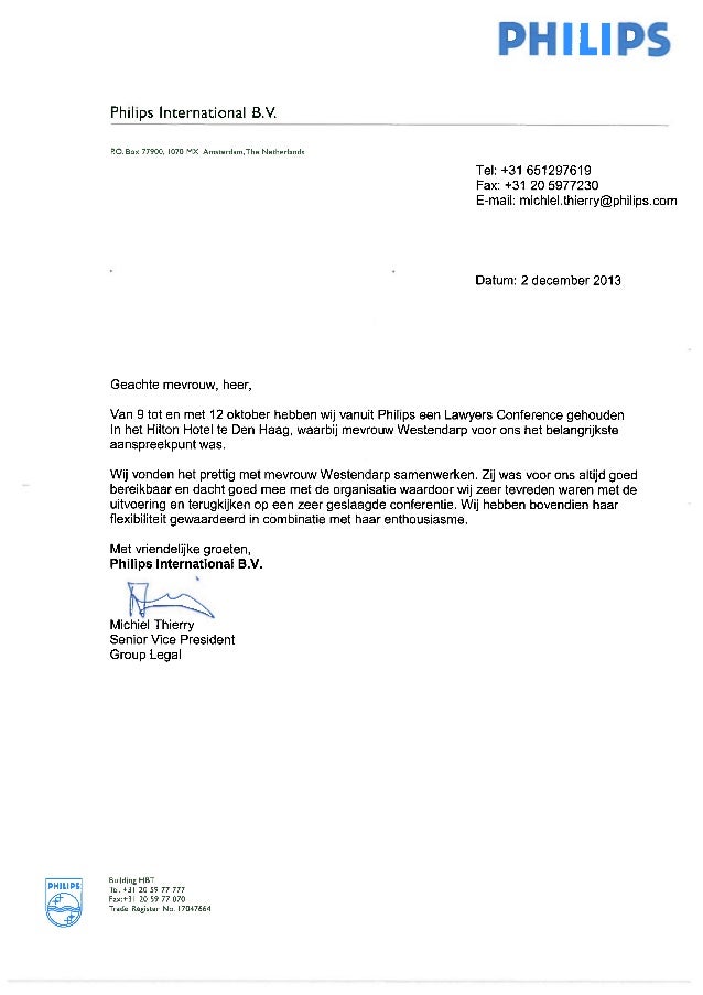 philips letter of recommendation recommendation letter request email