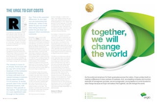 ecently,
during a
dinner
with
some se-
nior MNC
friends, a
discussion
led to the
question
of comparing a cost effective model
with a growth model. Normally, I do
not write about these management
questions. Most people do not have
any interest in them, whatsoever, and I
myself find them very boring. Howev-
er, in this case, I thought it incumbent
to record my learnings, as it may help
someone in the future.
Right at the outset, let me declare
that I find it amazing that some big
management gurus tilt towards cost
effectiveness, while in my opinion, cost
cutting is only an occasional tool to
boost efficiencies (for minimal periods)
and can never create sustainability, as
compared to a business growth model,
which leads to longer term sustenance.
The answer in sums is
so simple. Fixed cost will
be, say 10% of the total
revenues of the company.
A substantial saving
in these will lead to an
overall increase in bottom
line by approximately
1% of revenue. A similar
growth rate in the overall
business revenue, will
lead to a 10% growth in
the topline. This will lead
to a very significant pass
through to the bottom
line. That is the essential
difference. In one case
you are expanding the
whole pie, while in the
other its just one small
slice being improved,
while the pie does not
expand, infact sometimes
contracts.
Nowadays it seems to be a habit
though. Most MNCs seem to be
restructuring all the time. This is really a
code word to control costs and become
more efficient. A continuous cost drive
takes the edge off creativity and makes
people risk averse. Employees are
incessantly worried about their jobs, so
very little space is left to actually worry
about performance. There are other
side issues. Uncertainty, while cost is
saved, leads to tension and insecurity.
This inevitably leads to politics and a lot
of in-fighting. The employees forget the
purpose of working for the betterment
of the company. The employees
forget the purpose of working for the
betterment of the company. Very soon,
even when the cost has been saved,
the company has lost enough sales, so
that we are back to square one.
The employees forget the purpose
of working for the betterment of the
company. Very soon, even when the
cost has been saved, the company has
lost enough sales, so that we are back
to square one. The same bottomline!
So then this process is applied again
and more costs are drawn out of
the system, with the same circular
reference effect on the sales. The
company is actually chasing its tail and
we have seen some large companies
dwindle into nothing over time.
Gunning for growth is always a
positive message. It means more
sales, more people working, less per
capita costs, greater buoyancy, more
people progressing in their careers and
general all round happiness. Of course
it comes with more risks, as growth is
not a given and many times one has
to create this growth, sometimes with
innovation and change, other times
with out of the box thinking.
Fortunately, in almost all my career,
I have been in growth situations
and only a couple of times has one
encountered a cost saving situation.
I make no bones about it…once the
job was done, my dislike for the
organisation led me to leave it at
the first available opportunity, as part of
a general exodus of many good people.
Infact, generally the best performing
people find optimistic spaces and are
much happier moving from these sort
of adverse cost saving situations.
The need to cut costs will surface at
times, especially when a business is
in trouble, and to save the company
and a larger part of the work force,
some sacrifices have to be made. In
this case cutting cost makes sense
for survival sake. But not the way
its practiced today, for the sake of
enhancing bottomline and rewarding
shareholders at the cost of employees
lives and families. That is a most
inhuman form of management. At
the same time one is not advocating
rampant cost increases here. Its good
to be cost conscious and not throw
away efficiency. However, that is a
mind-set and not the main purpose of
the business, which is to sell profitably,
make bottom-line, have an engaged
work force and happy shareholders. A
balanced path!
Sarfaraz A. Rehman
CEO Engro Pakistan
R
THE URGE TO CUT COSTS
14 LUMS Business Review June 2015
 