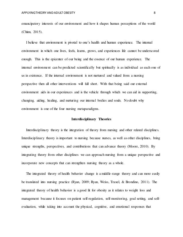Essay about obesity