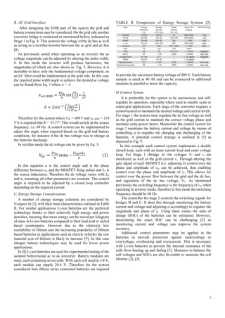 Design of a Single Phase Isolated Bidirectional AC to DC Converter for ...