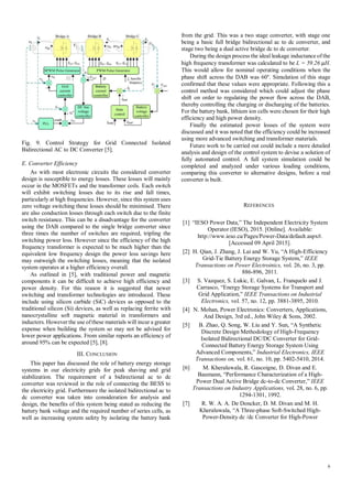Design of a Single Phase Isolated Bidirectional AC to DC Converter for ...
