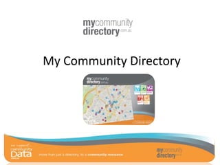 My Community Directory
Rosey
 