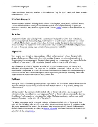 Recabling Example Report ONGC_summer_rereport | DOCX