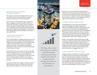 30.0% 
25.0% 
20.0% 
15.0% 
10.0% 
5.0% 
0.0% 
-5.0% 
Rio de Janeiro 
Santiago 
São Paulo 
Vancouver 
Boston 
Buenos Aires 
Dallas 
Toronto 
$0(5,$6 
Washington, DC 
Calgary 
San Francisco 
New York 
Houston 
Philadelphia 
Montreal 
Los Angeles 
Atlanta 
Chicago 
Ottawa 
pp y g y ( ) 
0.0% 5.0% 10.0% 15.0% 20.0% 25.0% 
10 
 