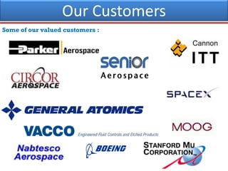 Our Customers
Some of our valued customers :
 
