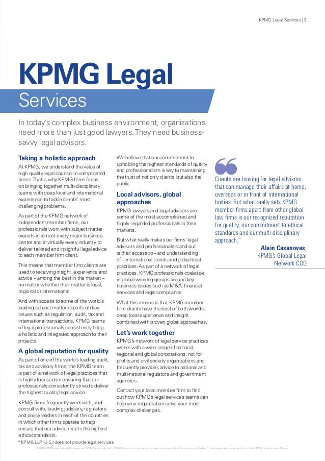 KPMGGlobalLegalServicesbrochure