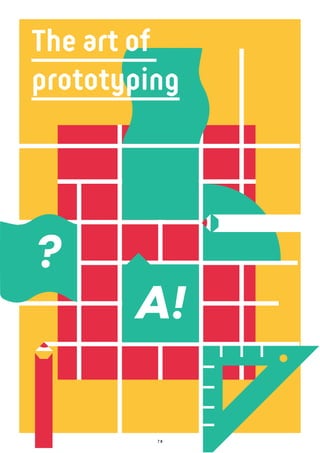 7 8
A!
?
The art of
prototyping
 