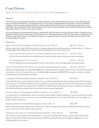 Theisen Resume - Current Dec 2014 | PDF