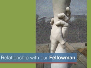 Relationship with our Fellowman
