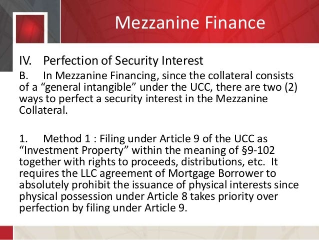 PowerPoint Presentation - Mezzanine Finance.PPTXPowerPoint Presentation - Mezzanine Finance.PPTX