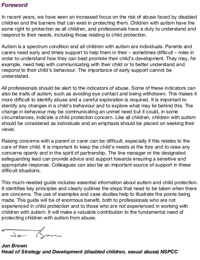 Safeguarding interventions essay image