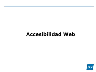 Accesibilidad Web