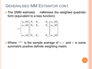 Presentation on GMM | PPTX