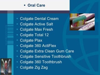 colgate ppt | PPTX