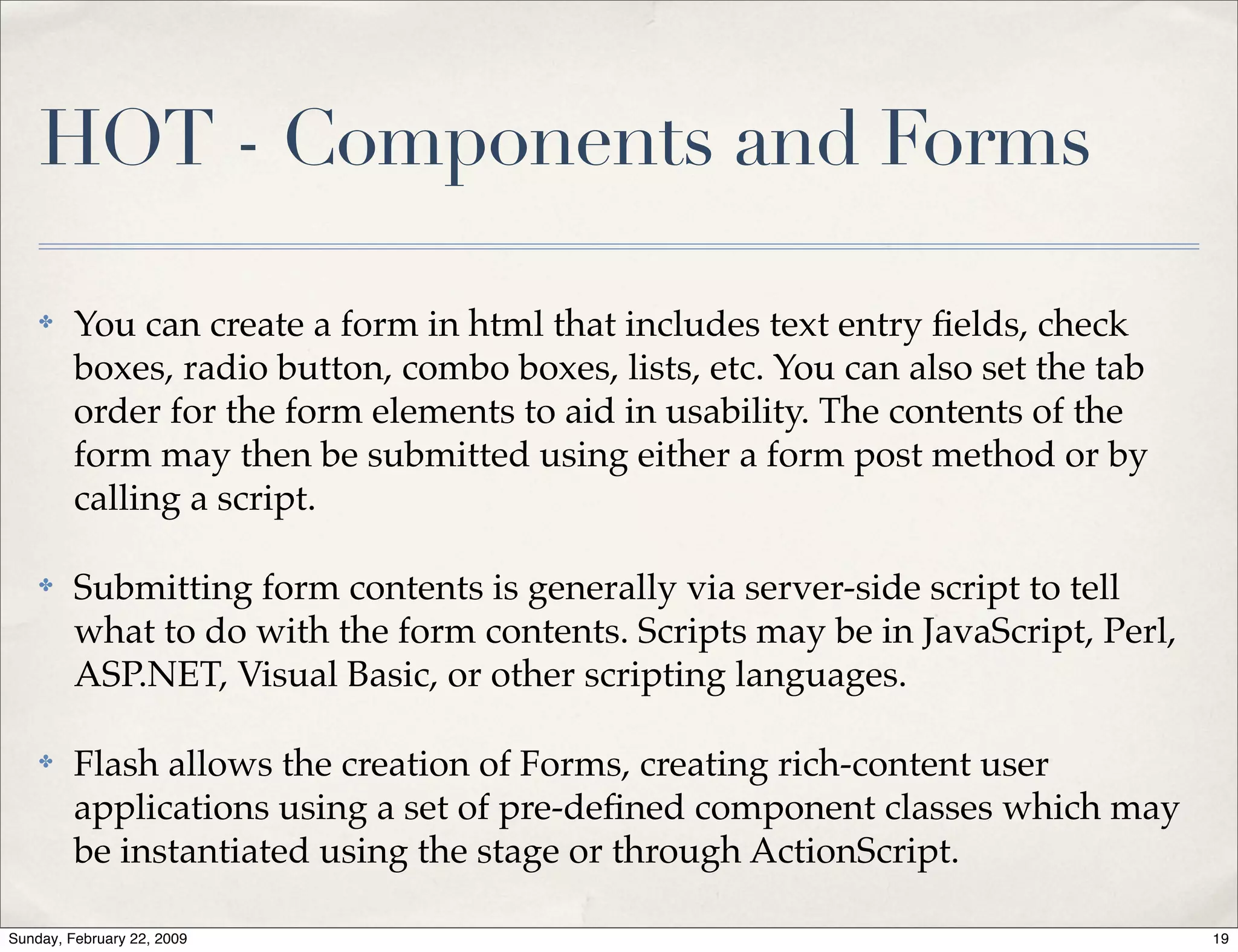 Advanced Action Script