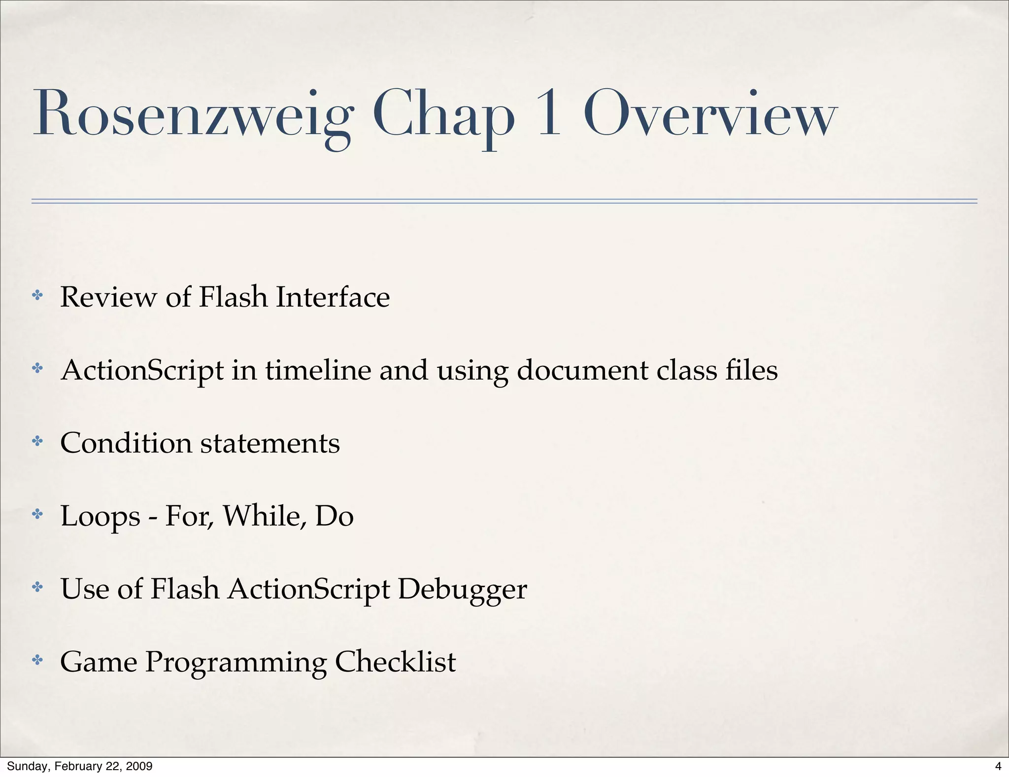 Advanced Action Script