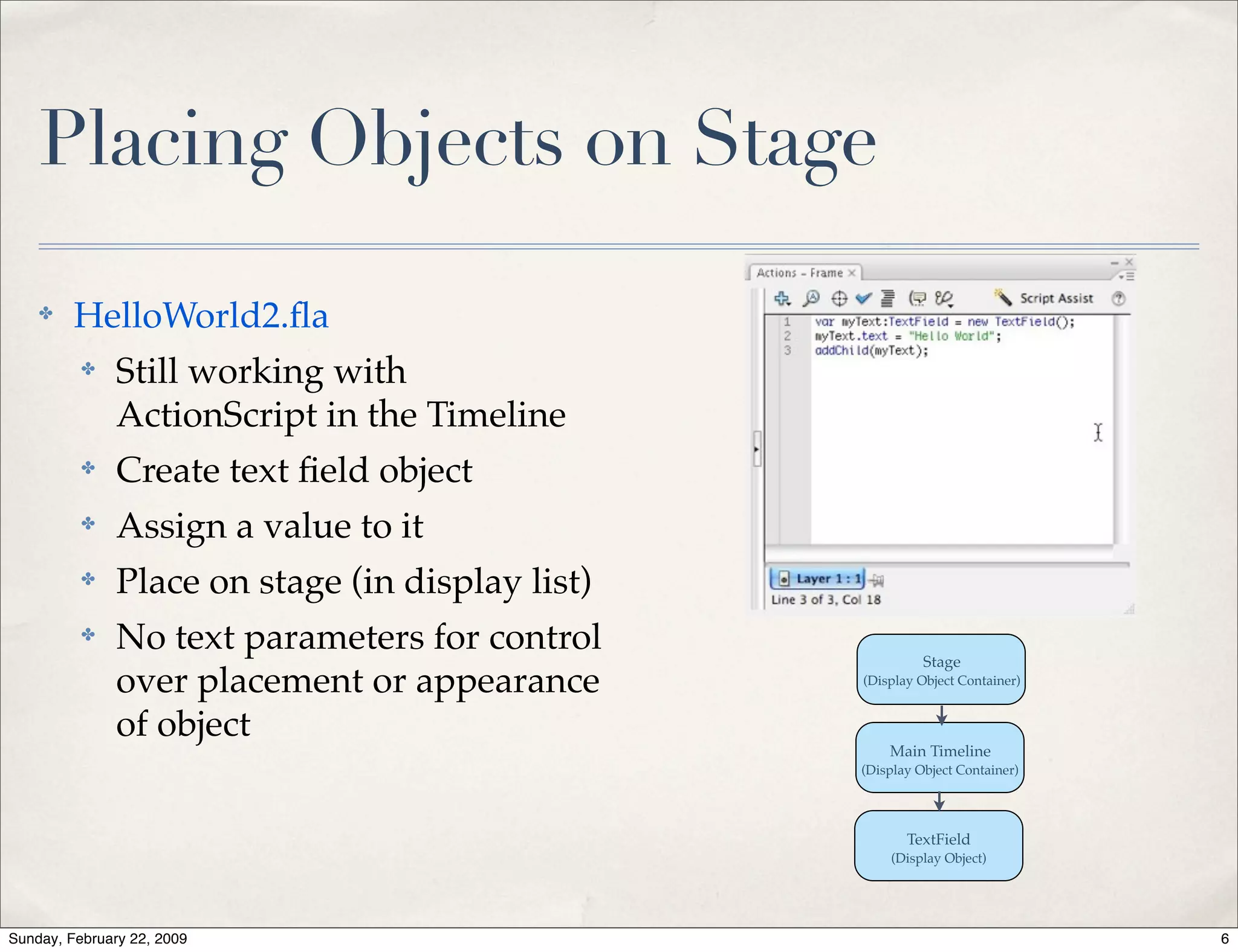 Advanced Action Script