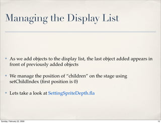 Advanced Action Script