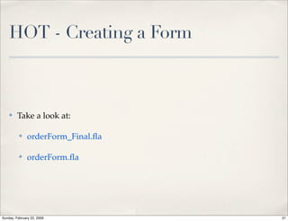 Advanced Action Script