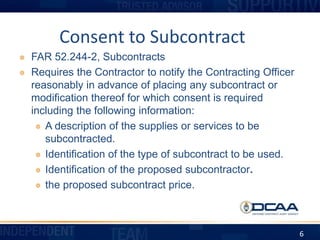 Monitoring_Subcontracts | PDF