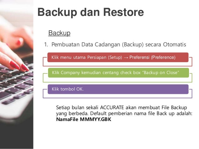 Software Akuntansi Accurate - Komputer Audit