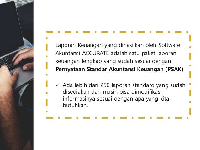 Software Akuntansi Accurate - Komputer Audit