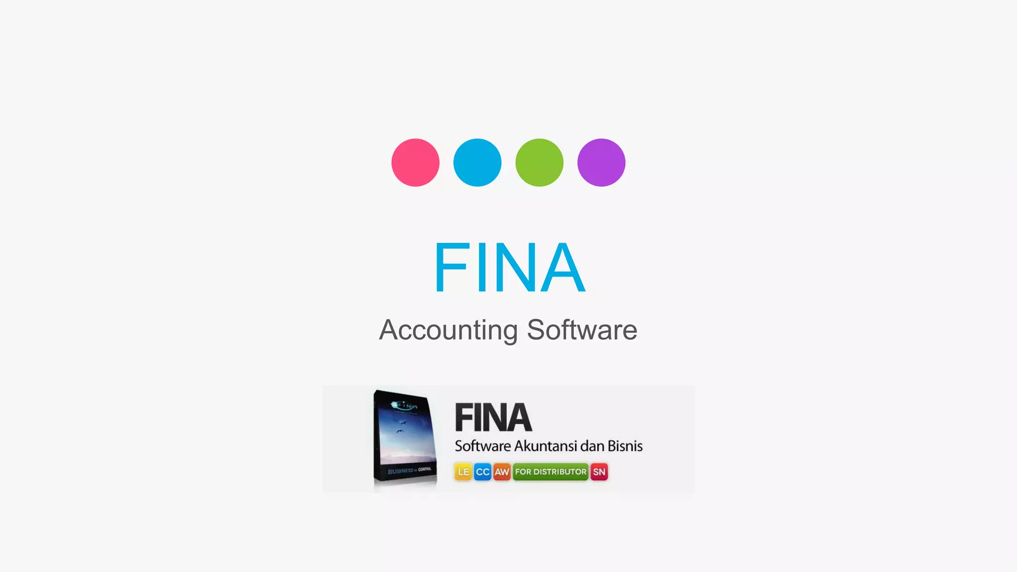 Software Akuntansi Fina - Komputer Audit | PPTX