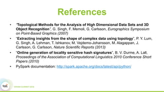 Enterprise Scale Topological Data Analysis Using Spark | PDF