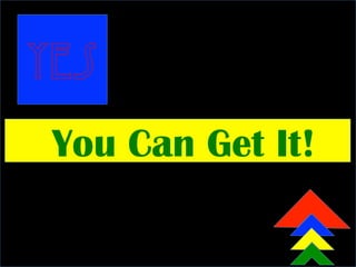 You Can Get It!
Yes
 