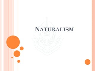 Naturalism Lettering Naturalism in Philosophy of Education | PDF