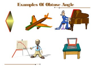 Examples Of Obtuse Angle
 
