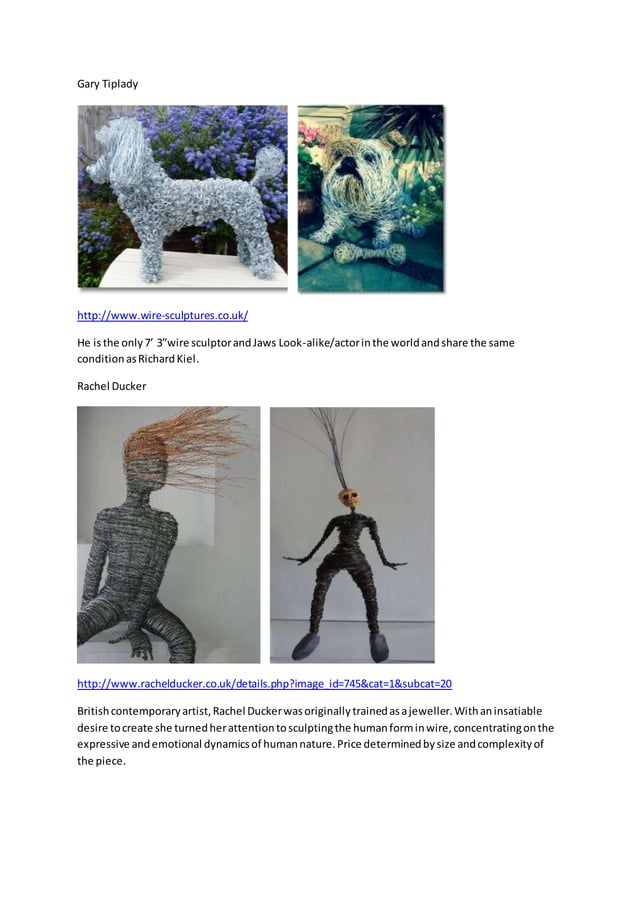 6 animal wire images | PDF