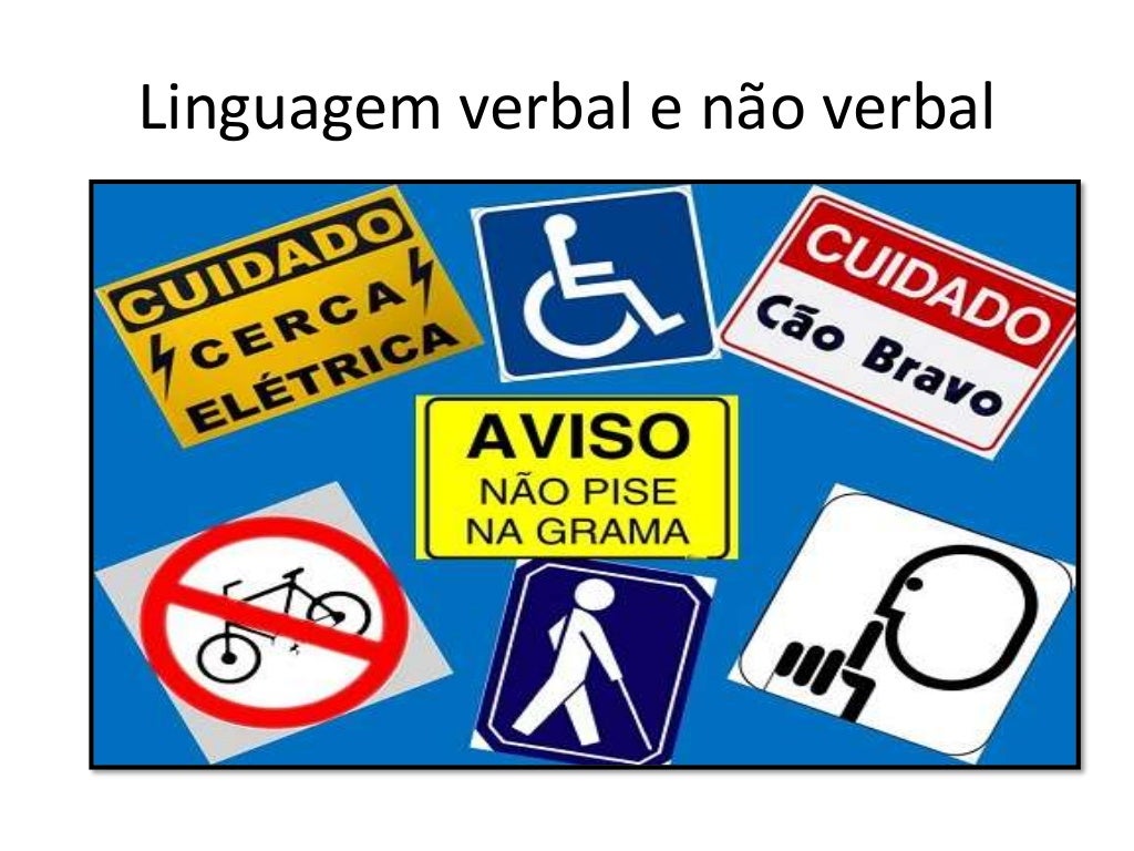 Imagens De Linguagem Verbal - BINKEDU