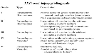 abdominal solid organ injuries | PPTX