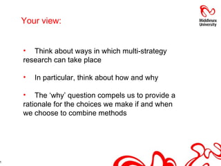 Combining Methods Mixing Methods Tutorial | PPT