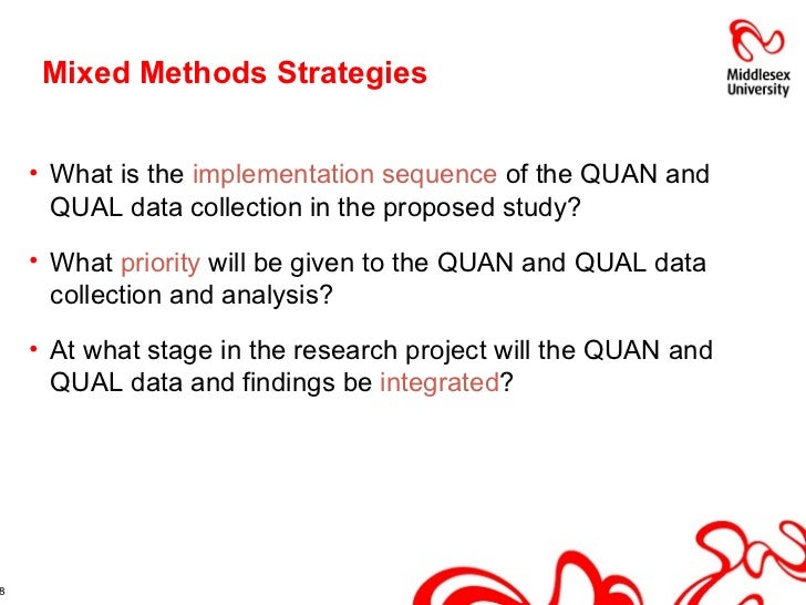 Mixing Methods Tutorial