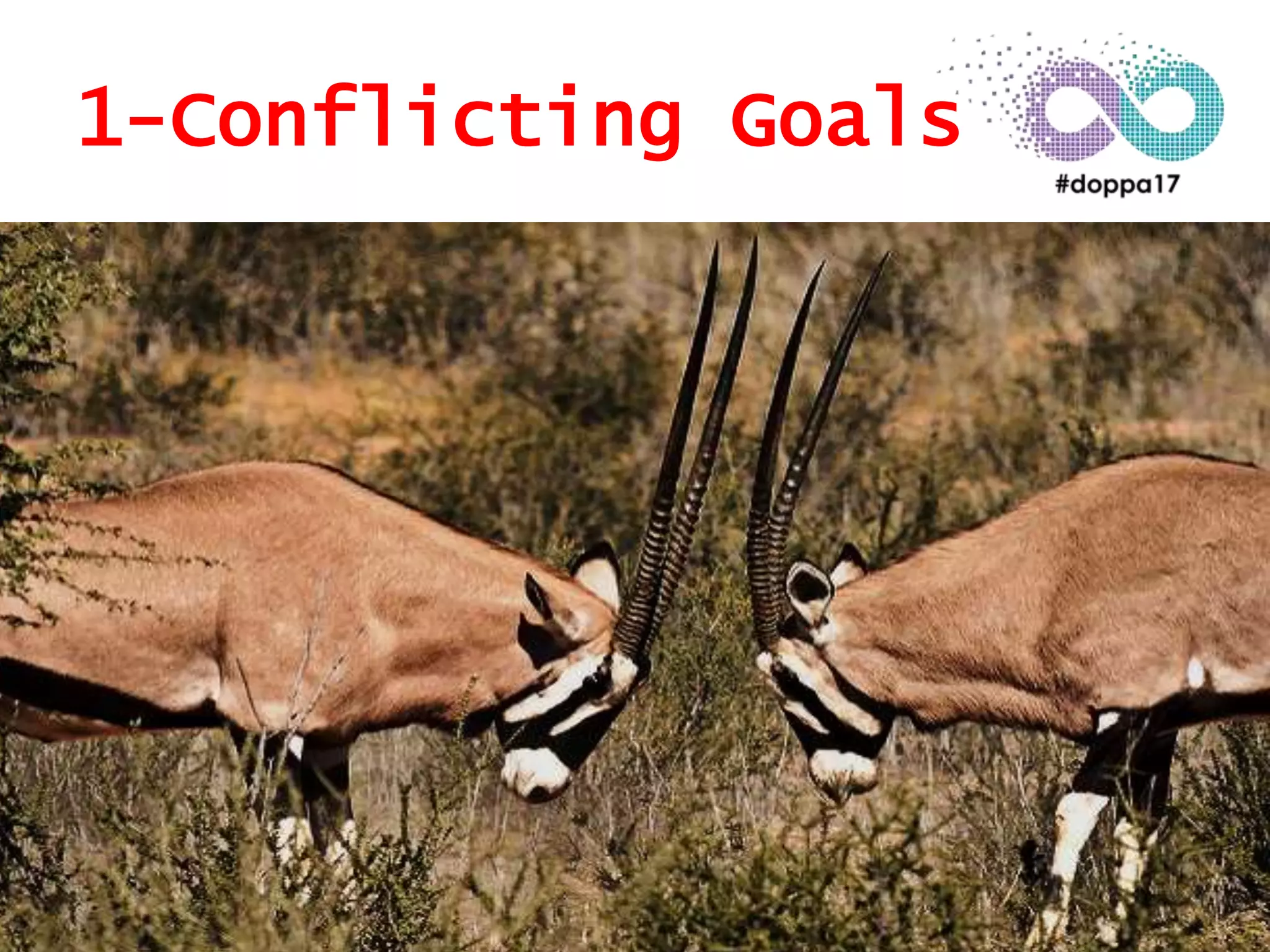 1-Conflicting Goals
 