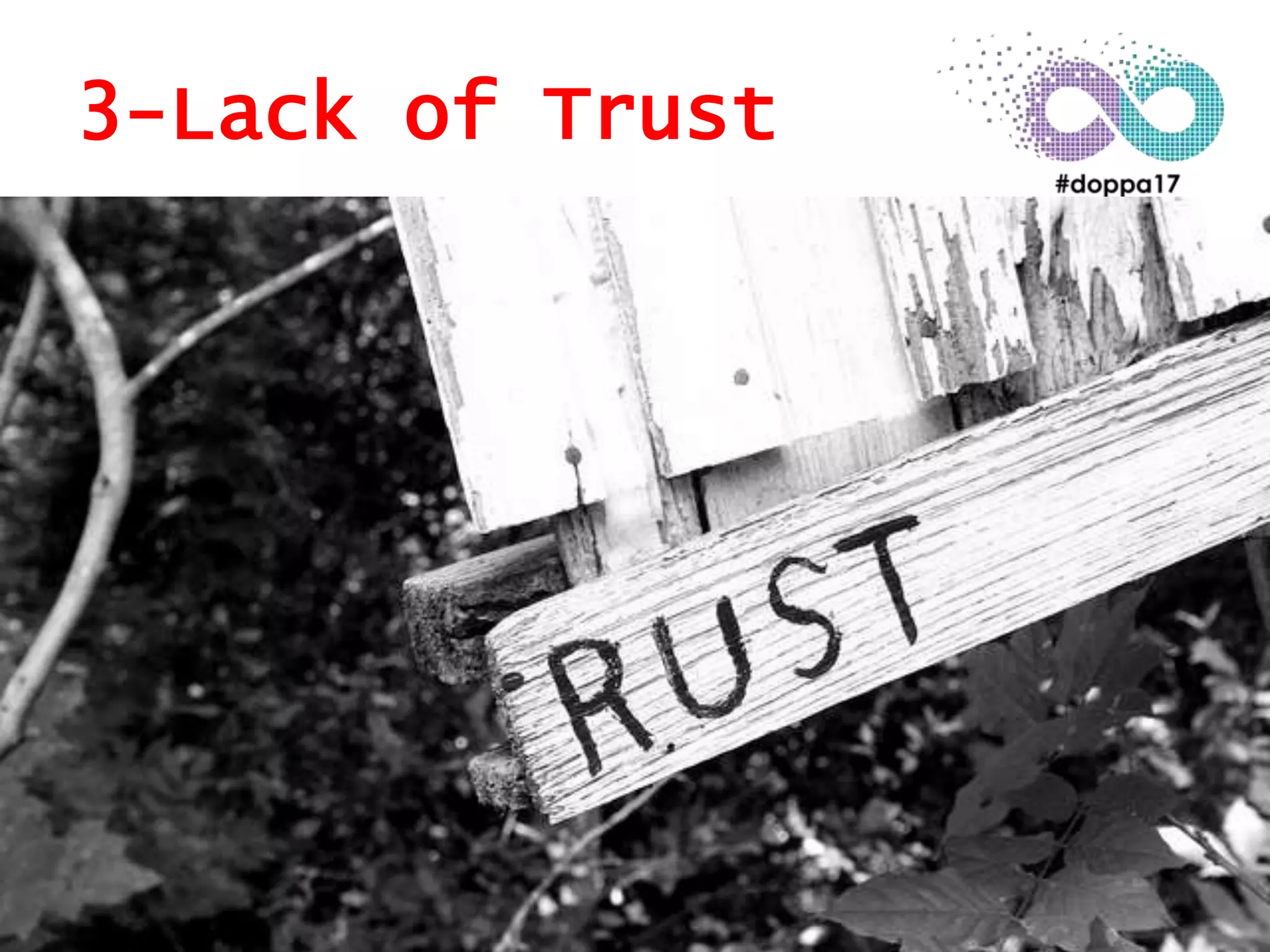 3-Lack of Trust
 