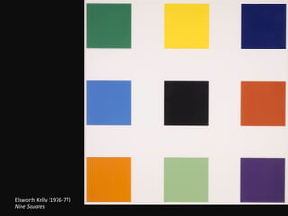 Elsworth Kelly (1976-77) Nine Squares 